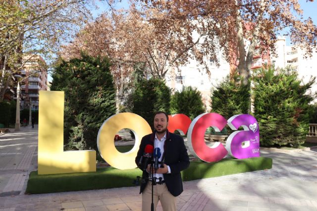 Lorca estrena sus primeras grandes letras corpóreas con el nombre del municipio como atractivo para la promoción turística - 3, Foto 3