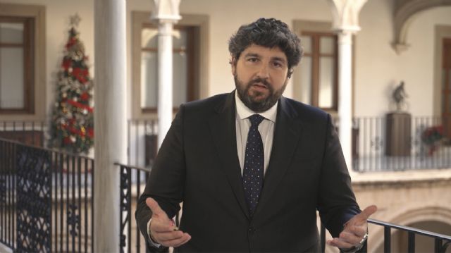 López Miras resalta en su mensaje de fin de año que la Región de Murcia no tiene límites y pide seguir avanzando juntos - 1, Foto 1