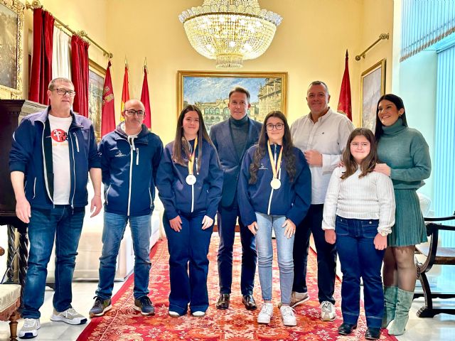 El alcalde de Lorca recibe a Irene Pi&ntilde;a y Silvia García tras proclamarse subcampeonas de Espa&ntilde;a de judo - 3, Foto 3