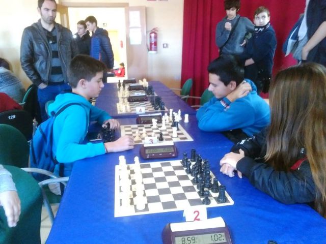 I Regional School Chess School Day in Molina de Segura, Foto 2