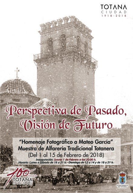 Mañana se inaugura la Exhibición de Fotografía “Homenaje a Mateo García. Perspectiva de pasado; visión de futuro” y la Muestra de Alfarería Tradicional, Foto 1