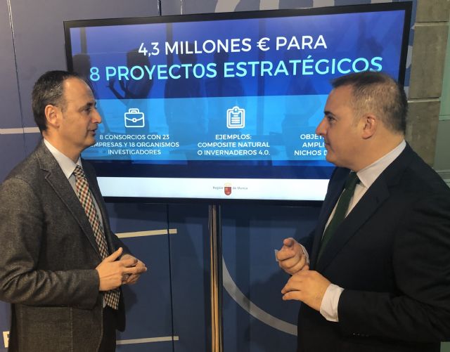 La Comunidad destina 4,3 millones a proyectos estratégicos que desarrollarán invernaderos 4.0, nuevos piensos o composite de origen natural - 1, Foto 1