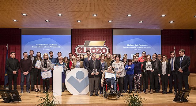 La Fundacin de Trabajadores de ELPOZO ALIMENTACIN celebra con una gala su dcimo aniversario, Foto 1