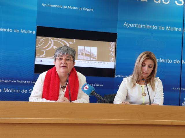 Dolores Redondo, Soledad Puértolas, Paloma Sánchez-Garnica, David Lozano y Cristina Morató participan en el programa del Ciclo Escritores en su tinta 2020 de Molina de Segura - 4, Foto 4