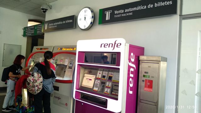 Jiménez anuncia la puesta en marcha de la Estación de Murcia del Carmen tras concluir ADIF las obras de remodelación - 1, Foto 1