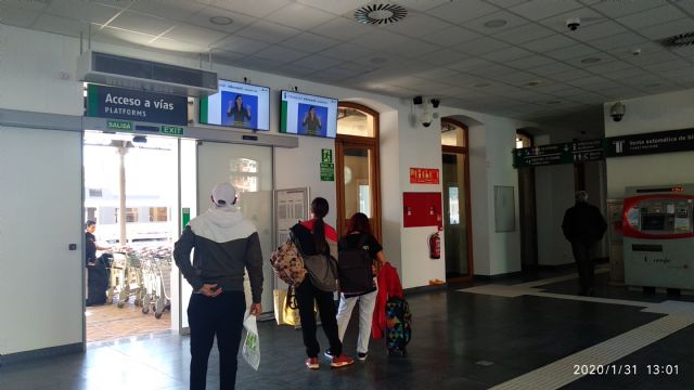 Jiménez anuncia la puesta en marcha de la Estación de Murcia del Carmen tras concluir ADIF las obras de remodelación - 2, Foto 2
