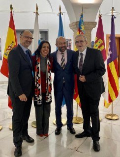 Alberto Castillo y el presidente de las Cortes de Castilla León, Luis Fuentes, formarán parte de la COPREPA - 1, Foto 1