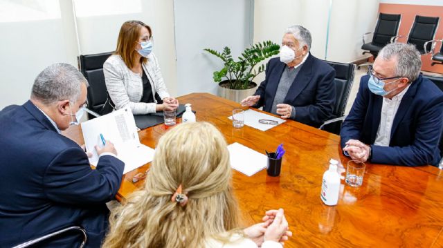 Isabel Franco recibe al presidente de la Fundación Hospitalidad Santa Teresa - 1, Foto 1