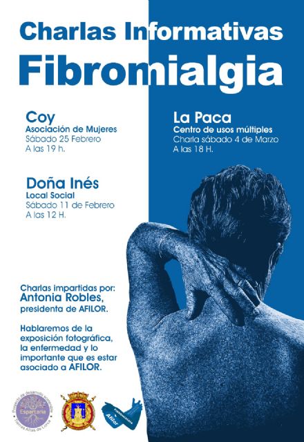 La Asociación de Fibromialgia de Lorca (Afilor) organiza un ciclo de charlas y una exposición itinerante para visibilizar esta dolencia y la realidad de aquellos que la padecen - 2, Foto 2