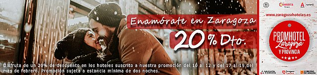 Horeca Hoteles Zaragoza lanza una promoción con descuentos del 20% por San Valentín - 1, Foto 1