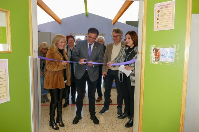 El alcalde Serrano inaugura el comedor escolar del CEIP Nuestra Señora de los Ángeles del Esparragal - 1, Foto 1