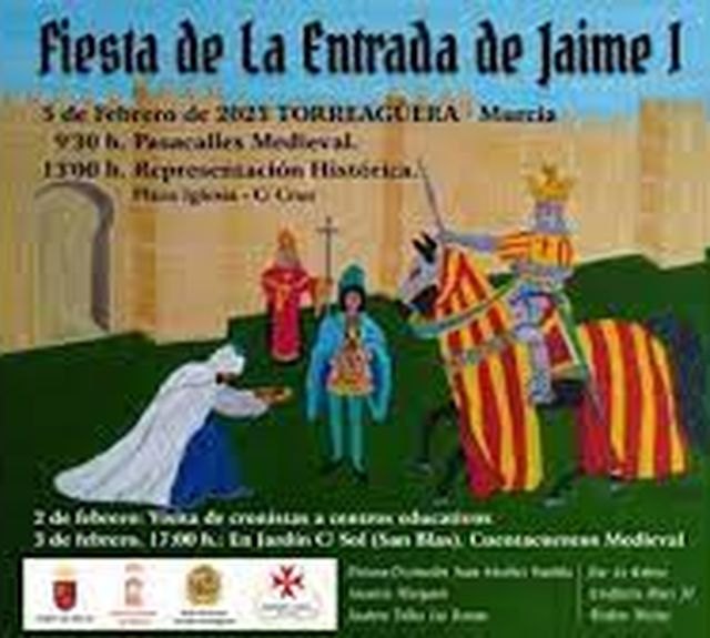 La Fiesta de la Entrada de Jaime I a Murcia se celebra el próximo domingo en Torreagüera - 1, Foto 1