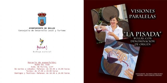 'La Pisada. Bullas, con Denominación de Origen' es la exposición que estrenan conjuntamente dos artistas murcianos en el Museo del Vino - 2, Foto 2