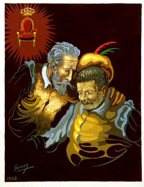 El Luzzy conmemora a Cervantes con una exposición de ilustraciones del cartagenero Nicomedes Gómez sobre el Quijote - 1, Foto 1