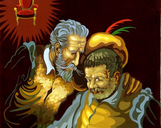 El Luzzy conmemora a Cervantes con una exposición de ilustraciones del cartagenero Nicomedes Gómez sobre el Quijote - 2, Foto 2