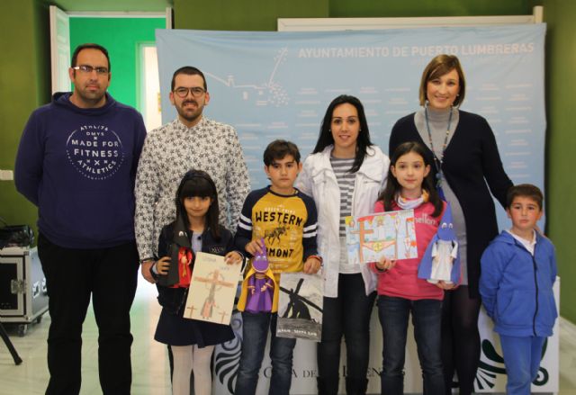 Éxito de participación en el I Concurso de Dibujo de la Semana Santa lumbrerense - 1, Foto 1
