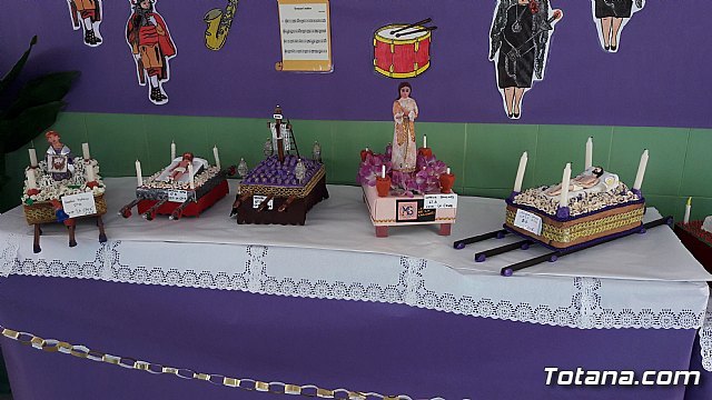 Los niños del CEIP LA CRUZ crean una exposición sobre la Semana Santa, Foto 7