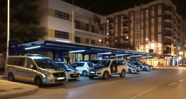 Ciudadanos Molina de Segura denuncia la chapuza del equipo de Gobierno con la pérgola para albergar los vehículos de la Policía Local - 1, Foto 1