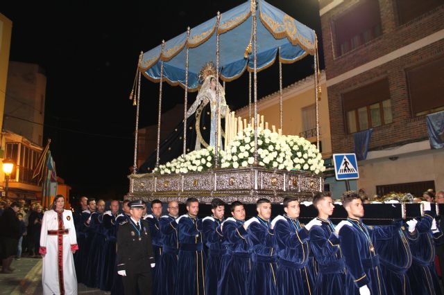 La Virgen de los Dolores preside la procesión del Viernes Santo - 2, Foto 2