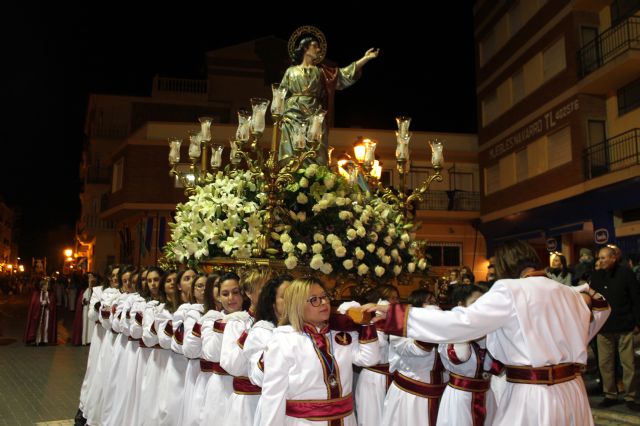 La Virgen de los Dolores preside la procesión del Viernes Santo - 3, Foto 3
