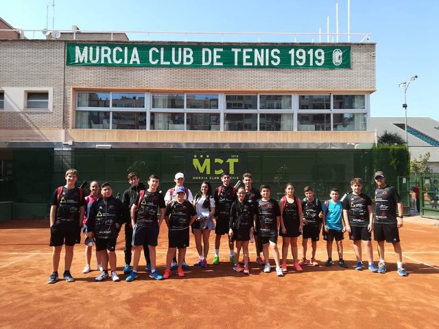 Victoria del equipo del C.T. Totana contra la Escuela de Tenis Kuore y el Club de Tenis Mazarrón - 3, Foto 3