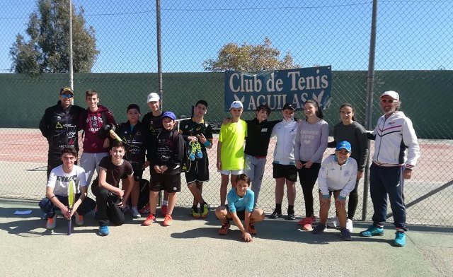 Victoria del equipo del C.T. Totana contra la Escuela de Tenis Kuore y el Club de Tenis Mazarrón - 4, Foto 4