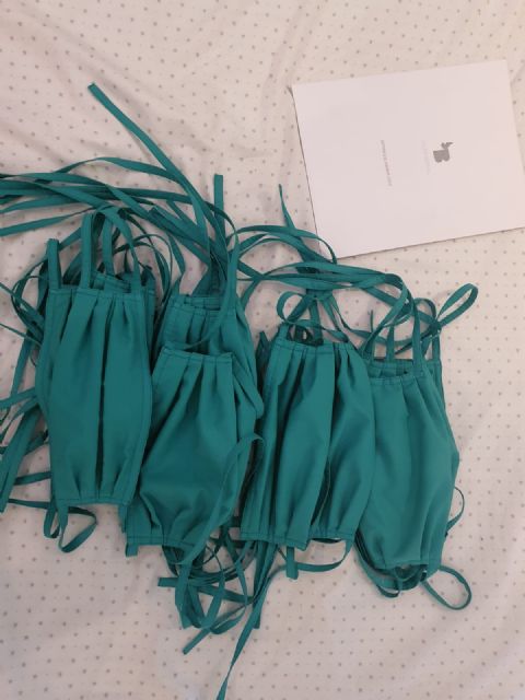 Laura Bernal fabrica mascarillas para hospitales de Murcia - 2, Foto 2