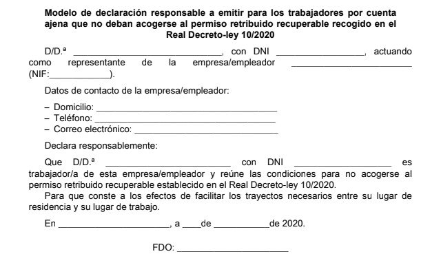 Justificante por desplazamiento laboral - 1, Foto 1