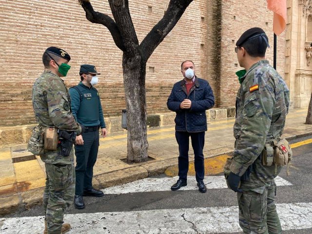 Hoy vuelve la Brigada Paracaidista a Totana en apoyo a las Fuerzas de Seguridad y para incidir en nuestra protección, Foto 2