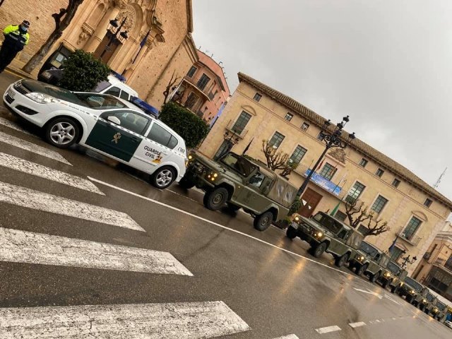Hoy vuelve la Brigada Paracaidista a Totana en apoyo a las Fuerzas de Seguridad y para incidir en nuestra protección, Foto 3