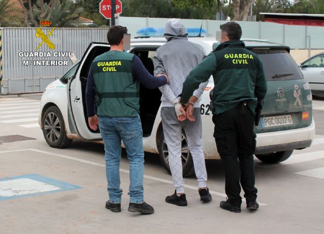 La Guardia Civil desmantela un grupo criminal que robó en una plantación de cáñamo industrial de Cartagena - 1, Foto 1