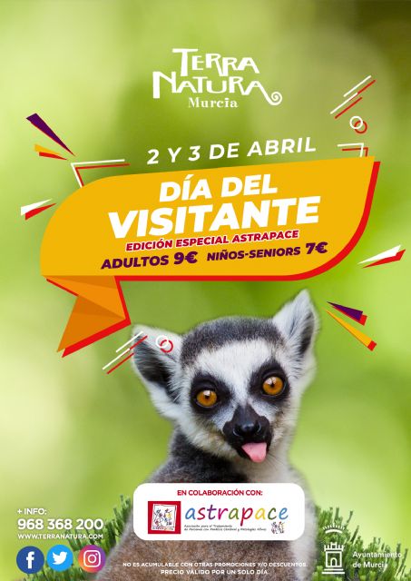 Parte de la recaudación del próximo Día del Visitante de Terra Natura Murcia se destinará a Astrapace - 2, Foto 2