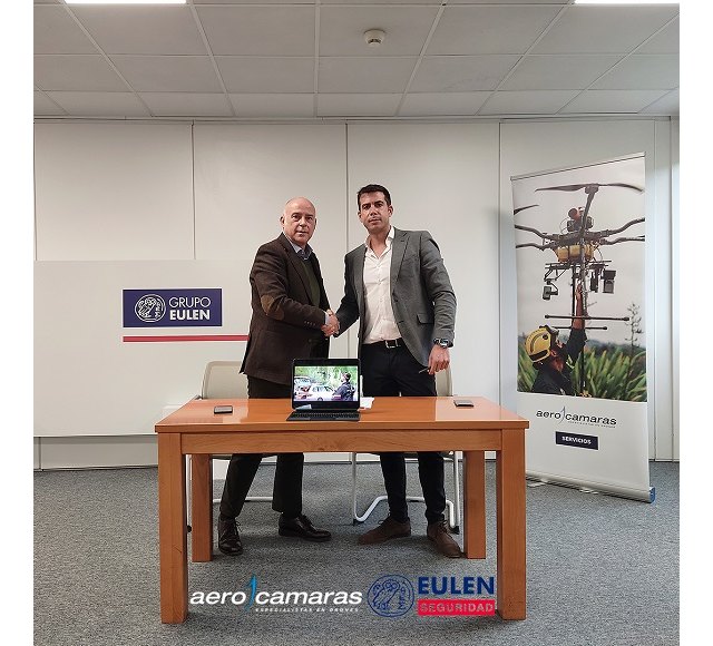 EULEN Seguridad incorpora drones de Aerocamaras a sus servicios.