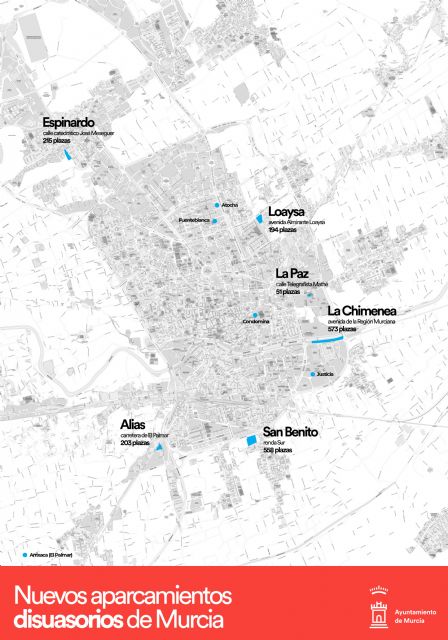 Murcia contará con 1.800 nuevas plazas de aparcamientos disuasorios - 2, Foto 2