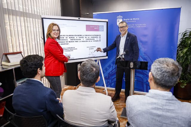 El Gobierno regional y la Universidad de Murcia ponen en marcha la Cátedra de Datos Abiertos - 1, Foto 1