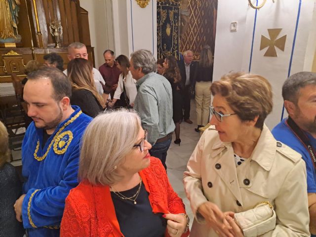 El PP torreño con los cofrades de la Virgen de los Dolores en la misa y procesión de su día grande - 1, Foto 1