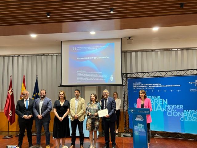 San Pedro del Pinatar consigue dos galardones en la tercera edición de los Premios regional de Gobierno Abierto - 3, Foto 3