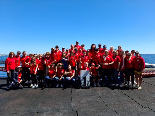 San Pedro del Pinatar acoge con éxito el Campeonato Autonómico de Barco Dragón 2000m - 1, Foto 1