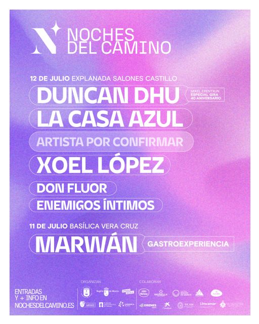 ´Las Noches del Camino´ regresan a Caravaca el 11 y 12 de julio, fusionando música, patrimonio y gastronomía - 3, Foto 3