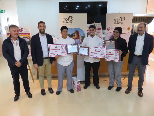 La tapa 'Chato al vino y queso murciano' gana el concurso de cocina interescuelas 'Quesos de Murcia DOP' - 1, Foto 1