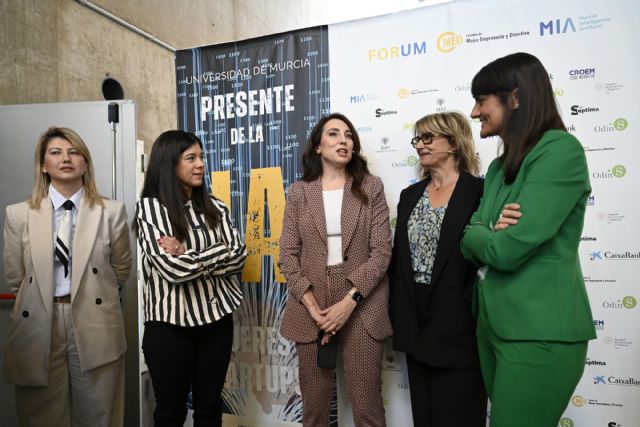 La Universidad de Murcia acoge un foro nacional sobre Inteligencia Artificial y el papel femenino en empresas emergentes - 2, Foto 2