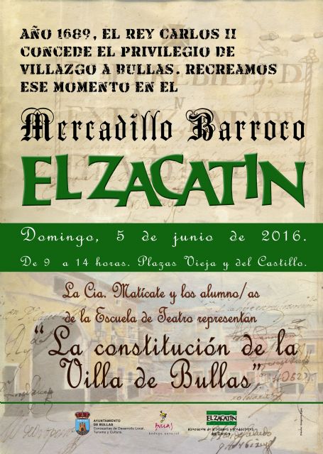 'El Zacatín' se traslada al pasado para revivir su independencia y constitución como 'Villa de Bullas' - 1, Foto 1