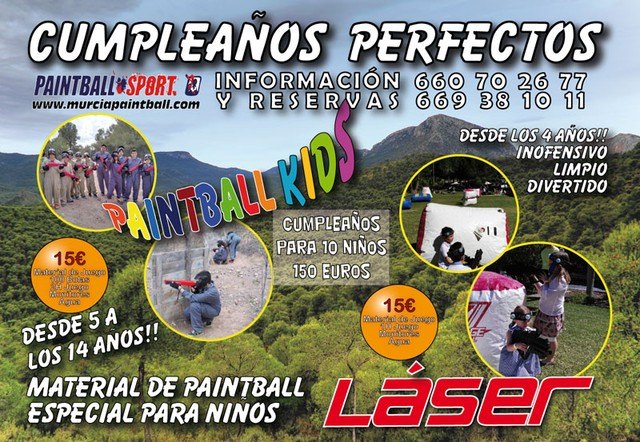 La empresa totanera Paintball Sport lanza una versión del juego para niños: Paintball Kids, Foto 1