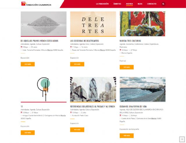 La Fundación CajaMurcia renueva su página web - 3, Foto 3