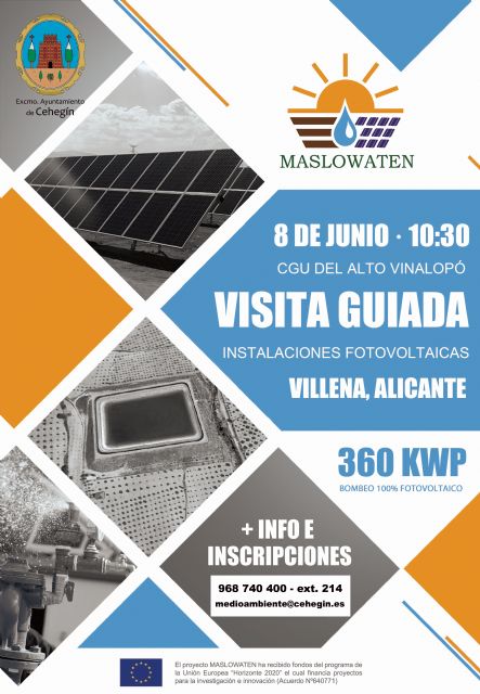 Organizada una visita guiada a una instalación de riego fotovoltaica - 1, Foto 1