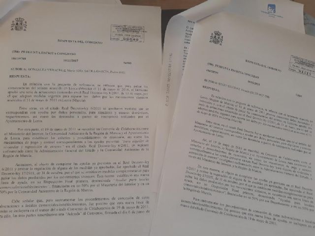 IU exige al Ayuntamiento que rinda cuentas de los informes enviados a Murcia para justificar las ayudas de los terremotos - 1, Foto 1