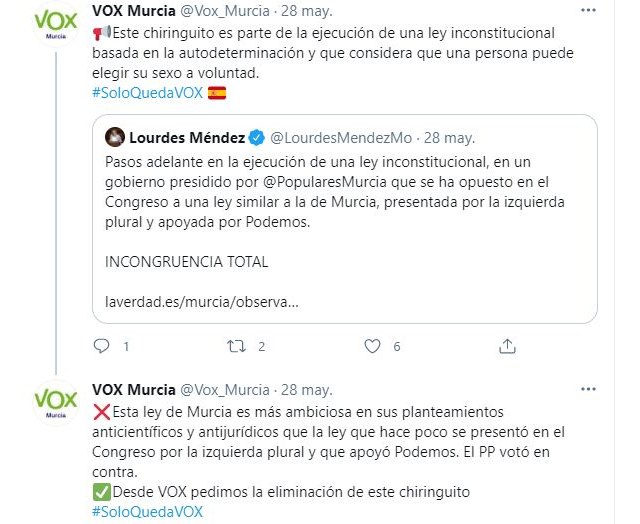 VOX pide la eliminación del Observatorio Regional LGTBI por tratarse de un chiringuito - 1, Foto 1
