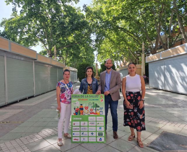 Medio centenar de actividades insistirán en la importancia de la salud mental y los hábitos de vida saludables en la XV edición de la Feria de la Salud de Lorca - 1, Foto 1