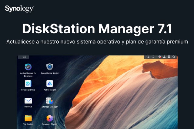 Synology lanza DSM 7.1 con nuevas funcionalidades de almacenamiento, seguridad y mejora de rendimiento - 1, Foto 1