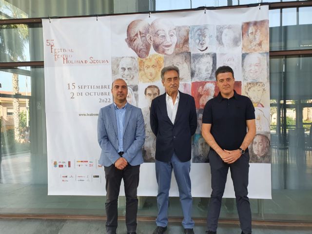 Pedro Cano, autor del cartel anunciador del 53 Festival Internacional de Teatro de Molina de Segura 2022 - 1, Foto 1